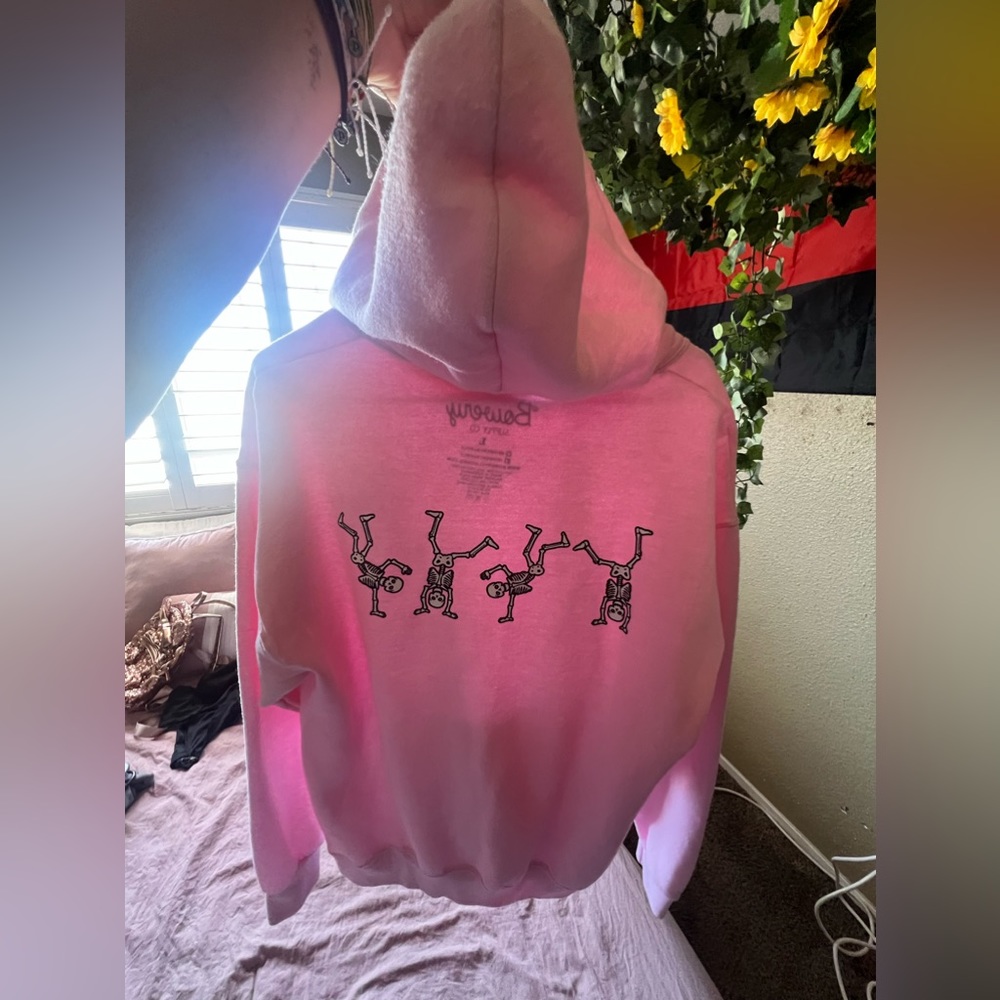 Skeleton hoodie!